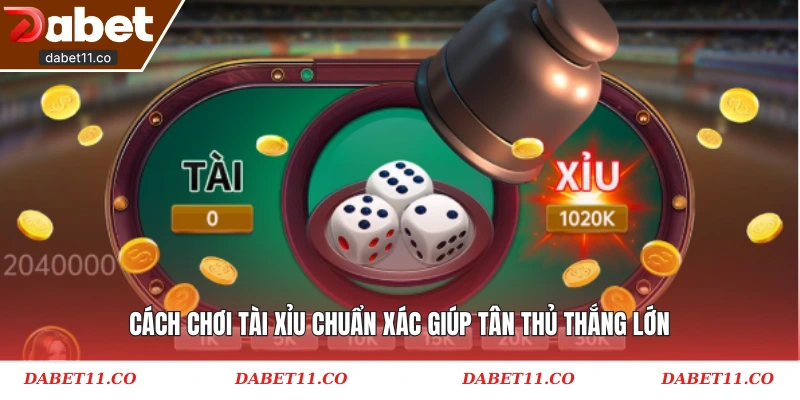 Cách chơi tài xỉu